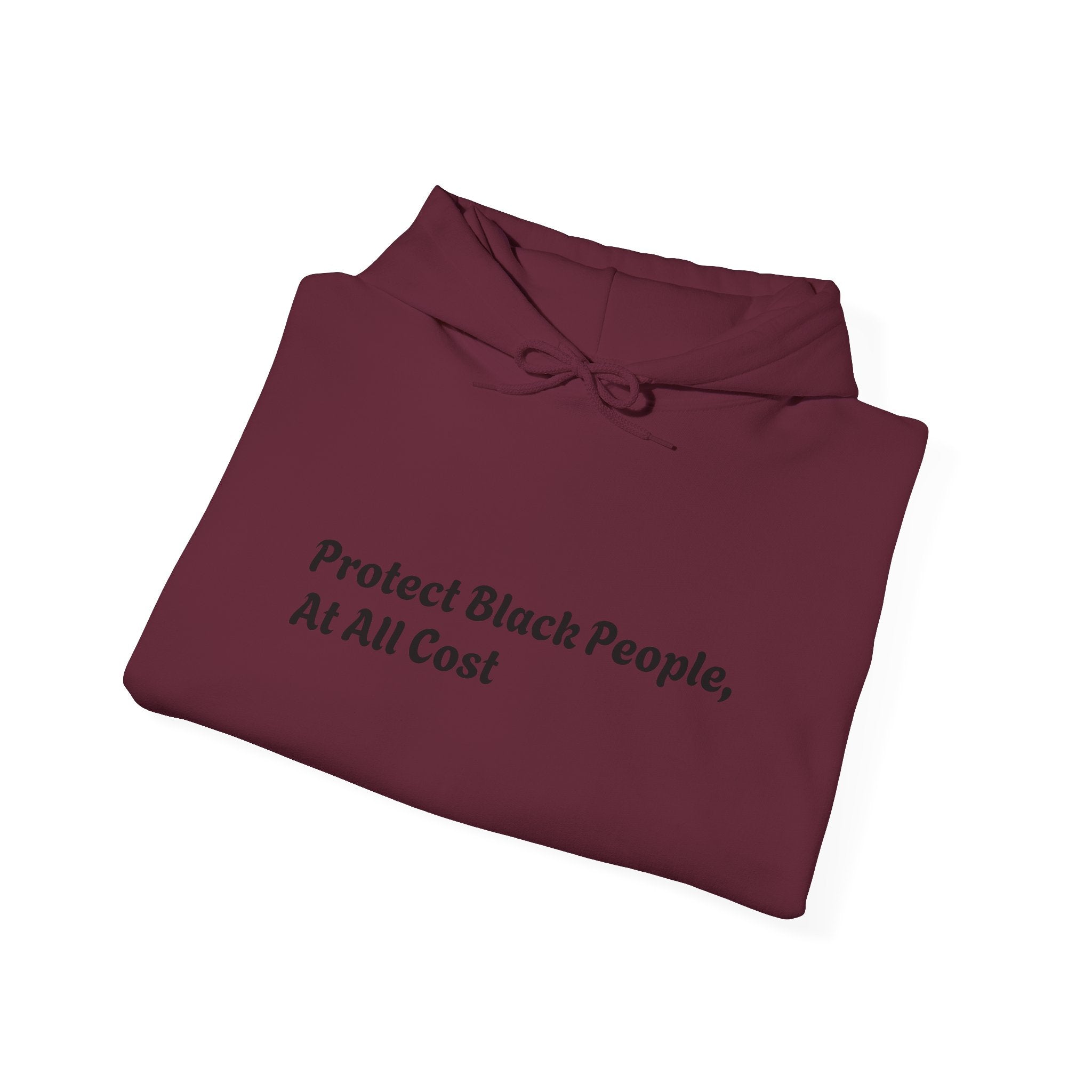 Protect Black People Hoodie — "If you see something, say something" Advocacy Sweatshirt