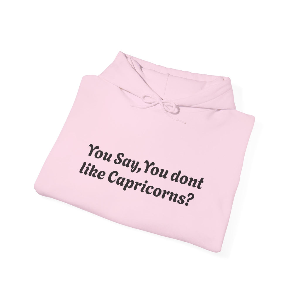 "You Say, You don't like Capricorns?"