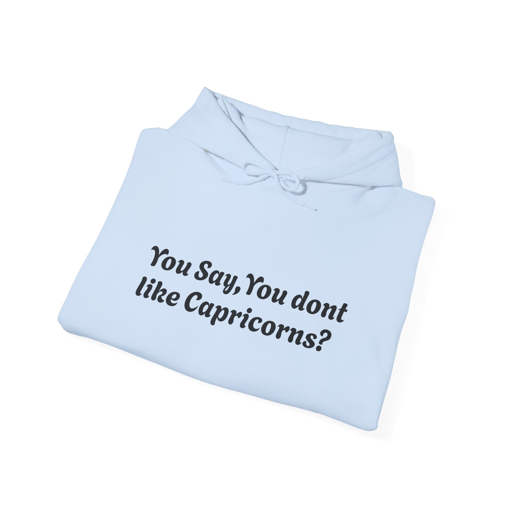 "You Say, You don't like Capricorns?"