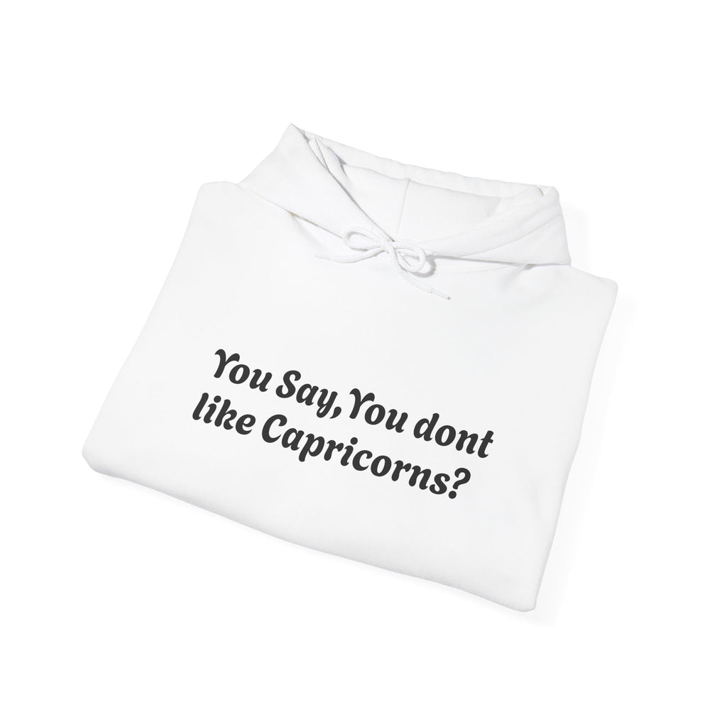 "You Say, You don't like Capricorns?"