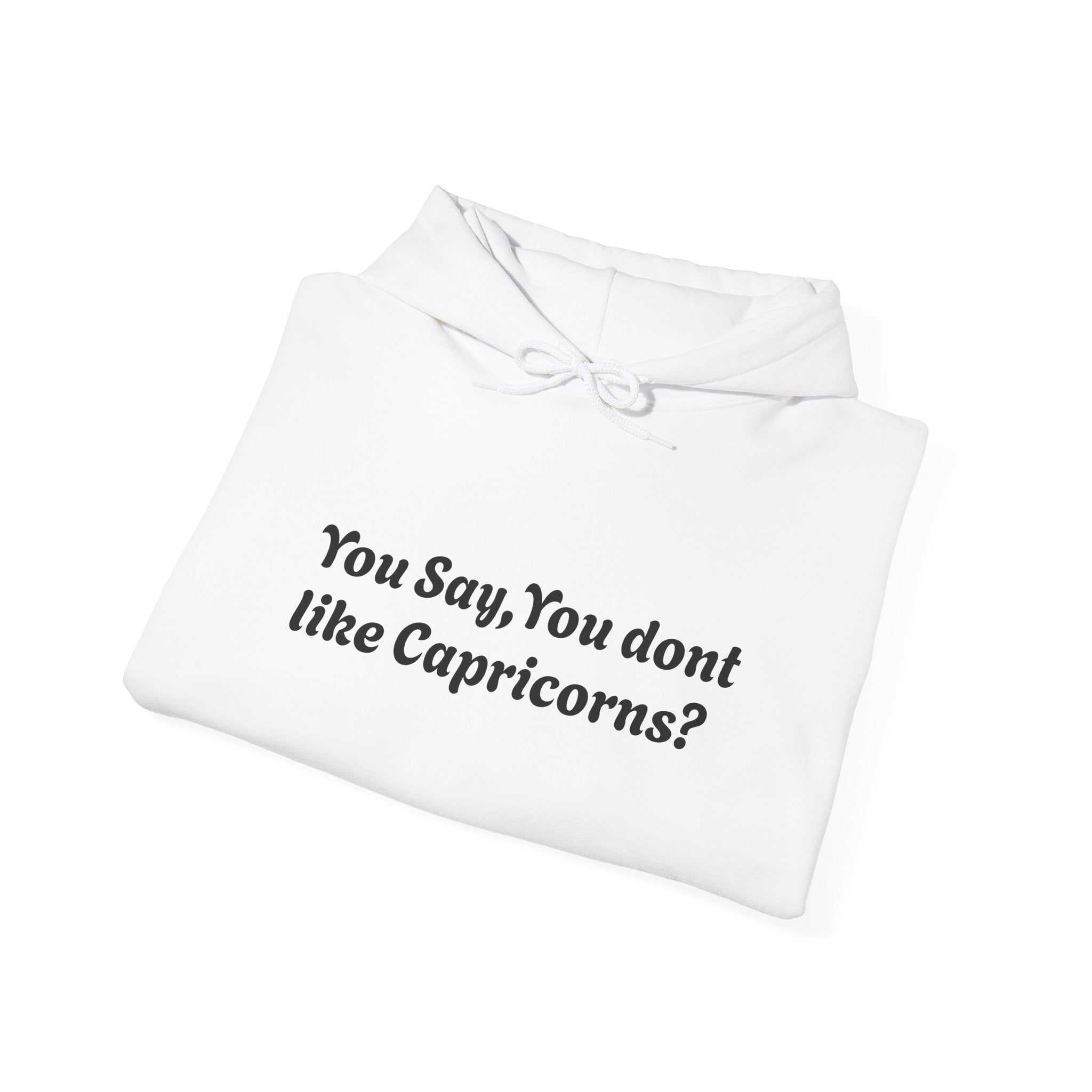 "You Say, You don't like Capricorns?"