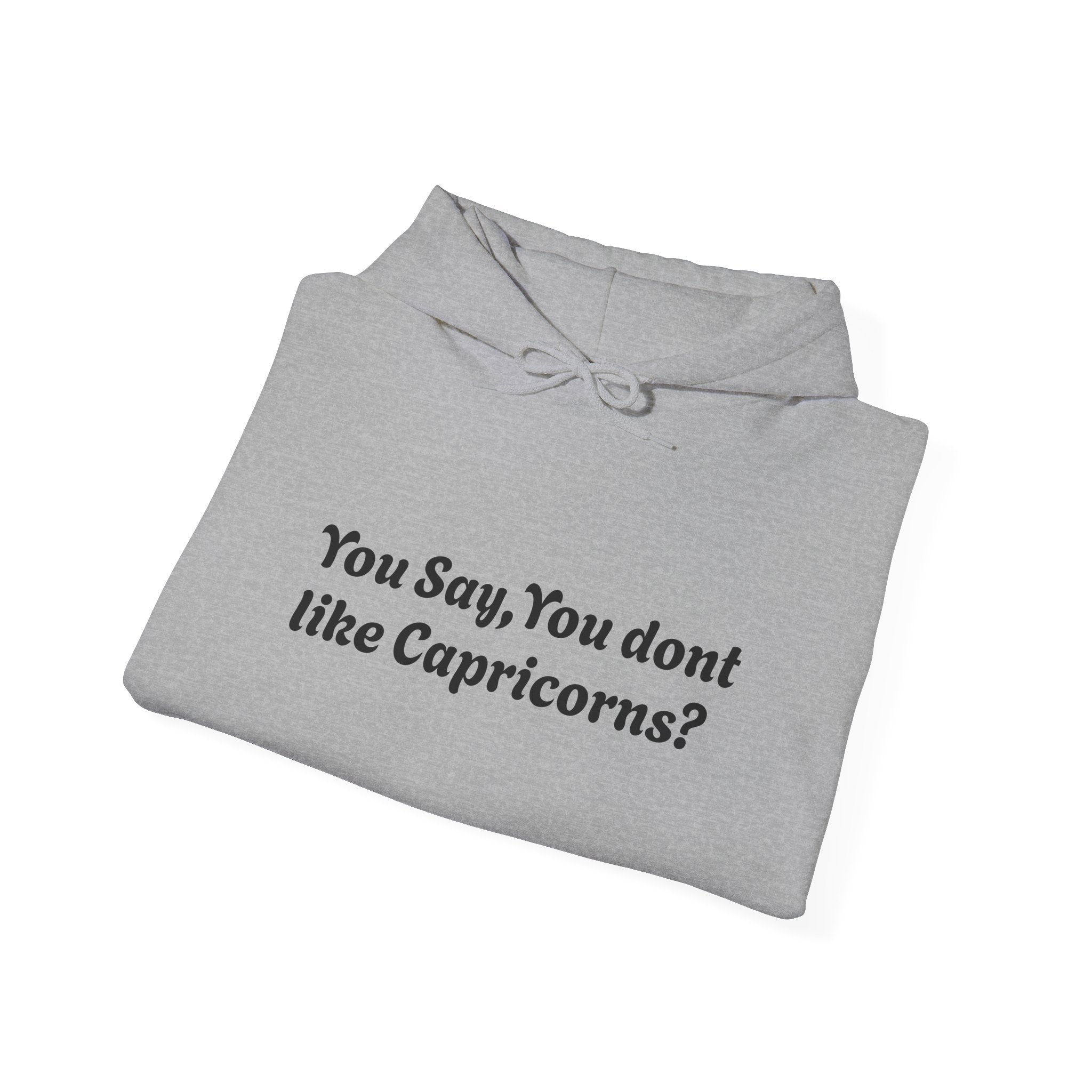 "You Say, You don't like Capricorns?"